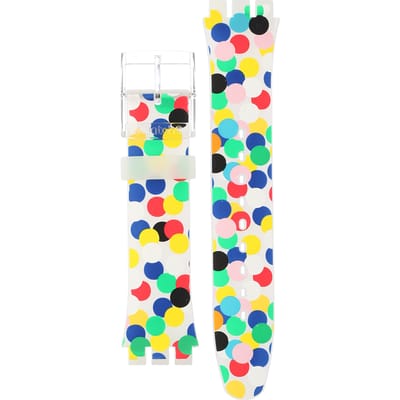 Swatch Plastic - Originals Large (41mm) SUO/SO29/SO32 ASUOZ213 SUOZ213 Spot The Dot - Mendini band