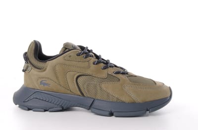 Lacoste heren sneaker Neo Sneaker nubuck kaki
