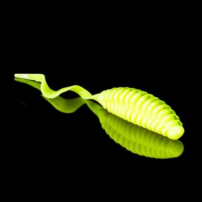Relax Turbo Twister Ring Chartreuse Hologram Glitter (12.5cm)