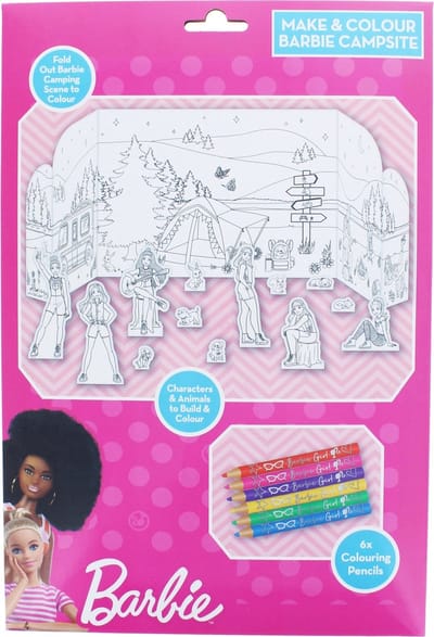 Blueprint - Barbie - knutsel een camping