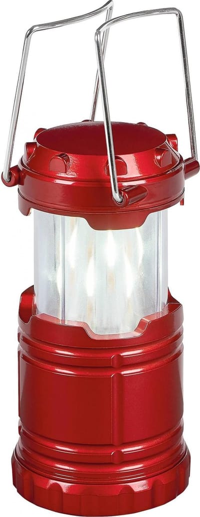 Kampeerlamp - Moses Natuur - Rood - Camping - Kamperen - Lamp