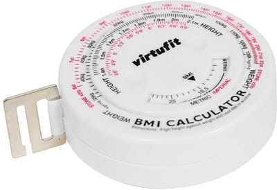 Omtrekmeter BMI Calculator - Meetlint Lichaam - Gezondheid Meten - Geïntegreerde Calculator - 150 cm