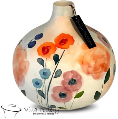 Vaas - Villa Pottery - Decoratie - Woondecoratie - Keramiek - Lillibet 2_2 MIX FLOWERS