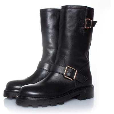 Jimmy Choo Biker 2 leren laarzen