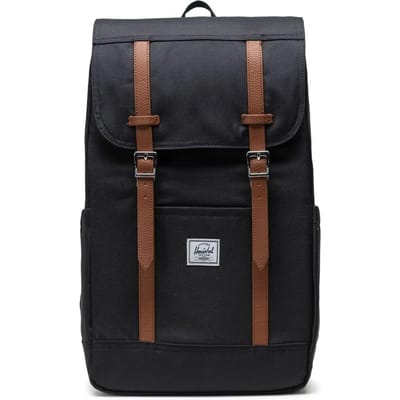Herschel laptoprugzak / Rugtas / Schooltas - 15 inch - Retreat - Zwart