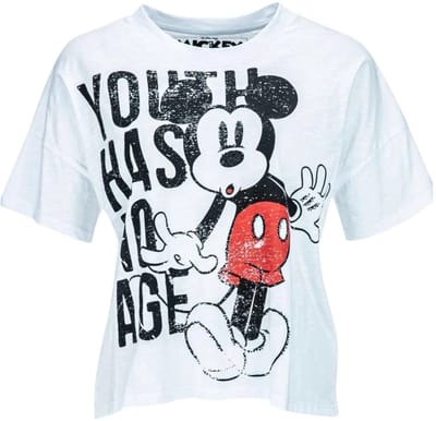 Frogbox • wit t-shirt Youth has no age • maat S