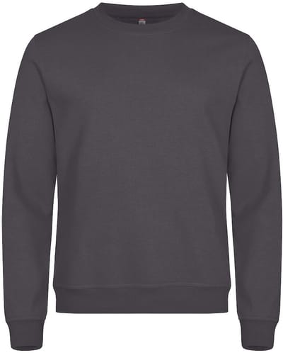 Clique Miami Roundneck 0201030 - metaalgrijs - 4XL