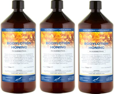 Bodylotion Honing 1 Liter - set van 3 stuks
