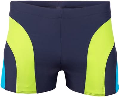 Crowell Zwembroek Heren Sykes kol.02 Donkerblauw-Groen-Blauw - Maat S