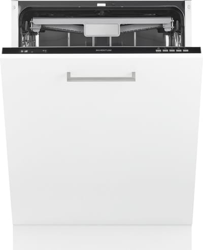 Inventum IVW6050A inbouw vaatwasser - 14 couverts - Volledig integreerbaar - Besteklade-Bestekmand - Stil: 42 dB - 8 programma’s - Max nishoogte 86,5 cm - Binnenverlichting - Projectie vloer - Extra droog optie - Startuitstel - Energielabel A