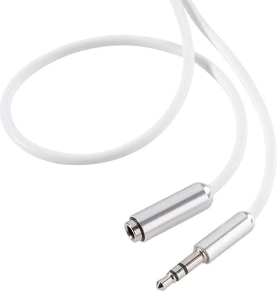SpeaKa Professional SP-7870520 Jackplug Audio Verlengkabel [1x Jackplug male 3,5 mm - 1x Jackplug female 3,5 mm] 1.00 m