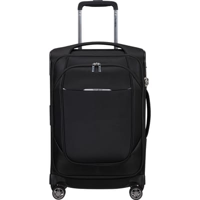 Samsonite Koffer - Re-Lite Spinner 55-35 handbagage - uitbreidbaar - Black - 41 l