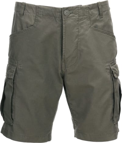 Fostex Garments - Cargo shorts stonewashed (kleur: Groen / maat: S)