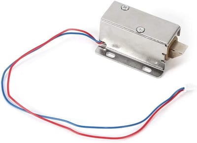Automatische elektromagnetische vergrendeling 12V voor kastdeuren en garages met elektronische controlebox