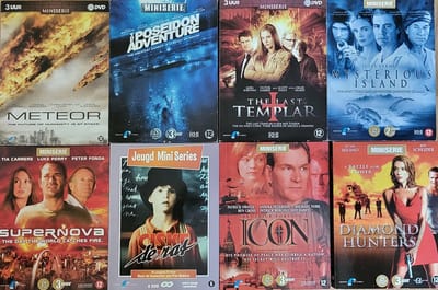 extra lange Mini Series - set van 8 o.a. - Ciske de rat, super nove, meteor, last templar,