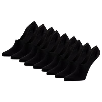 Morethansocks - Bamboe Footies - 9-Pack - Naadloze sokken - Footies dames - sneakersokken - Bamboe sokken dames - Bamboe sokken heren