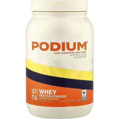 Podium Nutrition, Wei-eiwitpoeder, Maple Butter Pancakes, 800g (1.76lb)