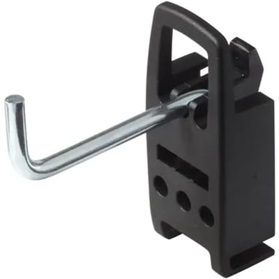 Wolfcraft 5 Enkele Haken L50 Mm Voor Gaatjesboard- En Kastsysteem