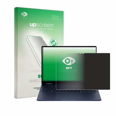 upscreen - privacy screenprotector voor HP EliteBook X Flip G2i 14" - Folie Beschermfolie Blauwlichtfilter