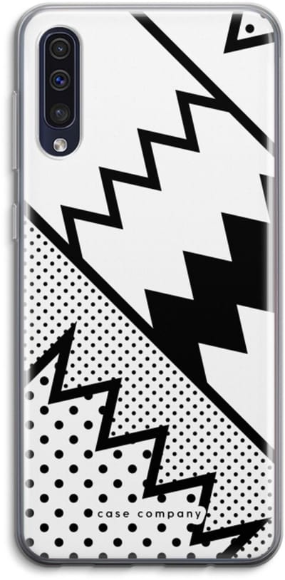Case Company® - Hoesje geschikt voor Samsung Galaxy A50 hoesje - Pop Art #5 - Soft Cover Telefoonhoesje - Bescherming aan alle Kanten en Schermrand