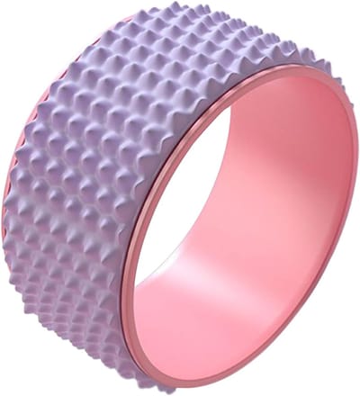Rugwiel - Yogawiel - Flexibiliteit Training - Diepe Weefselmassage - 32x13cm - Violet