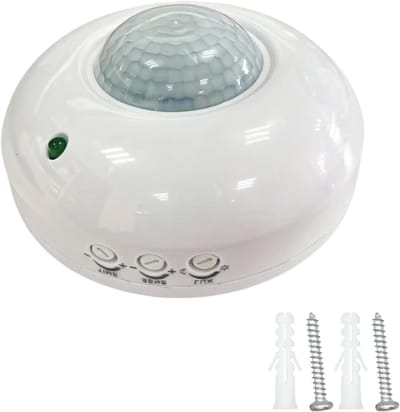 Plafond Sensor - Bewegingsmelder Binnen - Automatische Verlichting - 360 Graden Detectie - 6 Meter Bereik - Wit