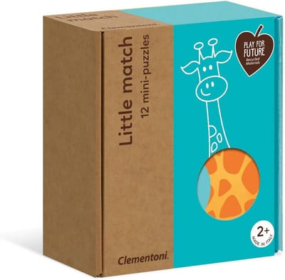Dierenpuzzel 24 Stukjes voor Jonge Kinderen, Gemaakt van Gerecycled Materiaal