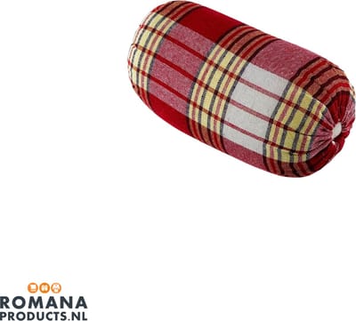 Romana Products Hamamkussen Rol - Ideaal Sauna Accessoire - Hoofdsteun - 30cm x 20cm - Rood