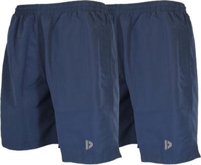 2-Pack Donnay - Micro Fibre Short (Ian) - Sportbroek - Heren - Navy (010) - maat S