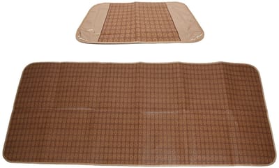 Dailygoods- Slaapmat Opvouwbaar - Zomer Rotan - Polyester - Inclusief Kussenhoes - 195 x 80 cm - Lichtgewicht 826 g - Koelmat