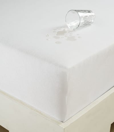 Asir - Tweepersoons Matrasbeschermer - Wit - 160 x 200 cm