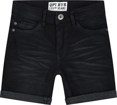 Quapi short Arjan black jeans - maat 104