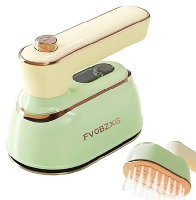 Opvouwbaar Mini Stoomstrijkijzer - 1000 W Draagbaar Reisstrijkijzer met Keramische Zool en Snelle Opwarming