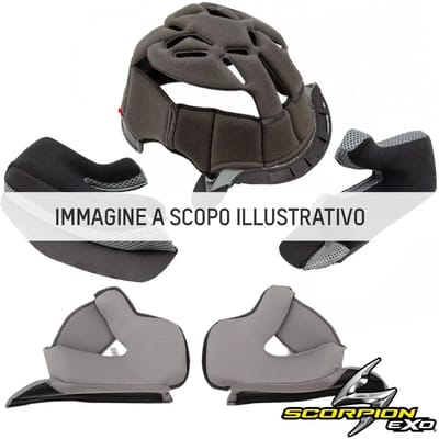 Set van schuim voor motorhelm Scorpion Belfast evo