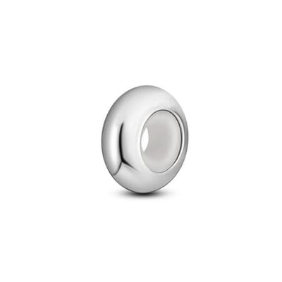 Fler® | Bedel | Past op populaire bedelarmbanden (standaard - 3mm) | Stopper Bedel | Hangbedel Charm | 925 sterling zilver | Valentijnsdag Cadeau | Sinterklaas kado | Kerstcadeau | Verjaardagsgeschenk | Vriendschap
