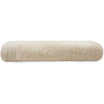 The One Towelling Classic Strandlaken - 100 x 180 cm - Strand handdoek - Hoge vochtopname - 100% Gekamd katoen - Beige