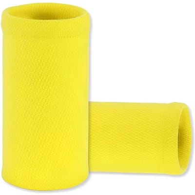Hoge Elastische Pols Zweetband Comfortabele Druk Bescherming Atletische Sport Tennis Bandjes voor Mannen Vrouwen
