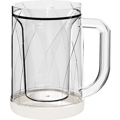 Vriezer Bier mokken Draagbaar Multifunctioneel Dubbelwandig IJs Mok met Handvat voor Bier Iced Tea Water Barware Drinkgerei Feest Bar W306WW-