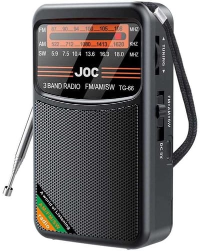 Natuurlijker leven - Full-Range Pocket Radio FM/AM/FW - draagbare radio - noodradio
