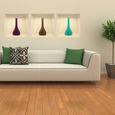 3D-effect vaassticker 40 x 120 cm