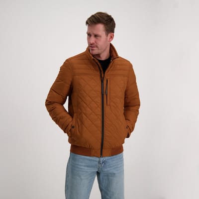 Cars Jeans PROCECK Poly Tabacco Heren Jas - Maat M
