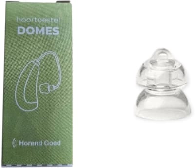Minifit Power Dome 12 mm – Geschikt voor Oticon, Bernafon en Philips Hoortoestellen – 10 stuks
