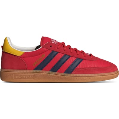 Adidas Handball Spezial Sneakers Heren - Rood - Maat 40 - Mesh/Synthetisch