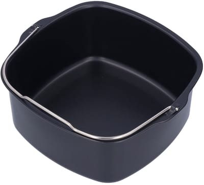Dailygoods- Cakevorm 18 cm - Bakvorm voor Airfryer - Vaatwasserbestendig - Voedselveilig Materiaal - Geschikt voor HD9925/HD9860/HD9905