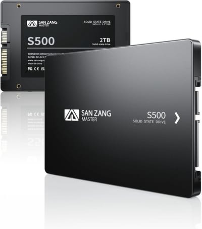 2TB Interne SSD 2,5 inch SATA III - Snelle Opslag voor Laptop en Desktop PC