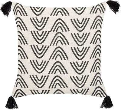 MAYS - Sierkussen - Gebroken wit - 45 x 45 cm - Katoen
