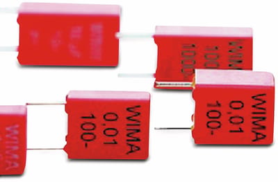 WIMA Foliecondensator, 0,47UF, 63V-, radiaal, RM 5, MKS2C034701C00JSSD