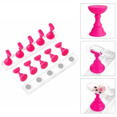 Goodbitz - Nagelhouders - 12-delig - Nagel houder - Kunstnagel houder - Tip houder - Tiphouder - Oefen display - Nagel tips - Nail art oefenen - Nageldisplay