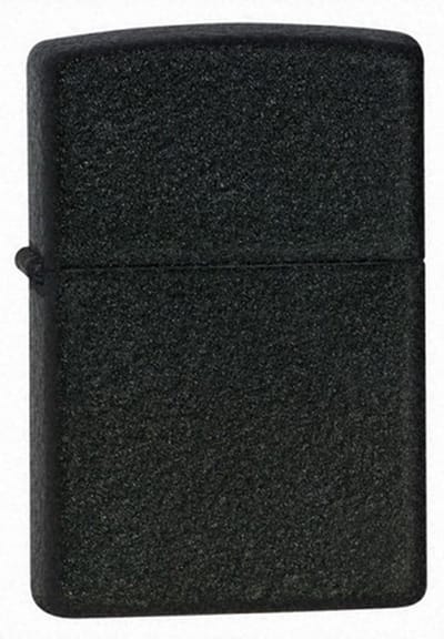 Zippo - aansteker - Crackle zwart