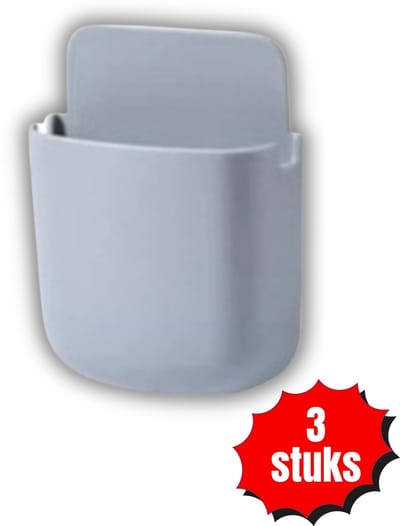 Afstandsbediening Houder- AB Houder - Remote Controll Holder - 3 x 9 x 11,5 cm - Set van 3 stuks